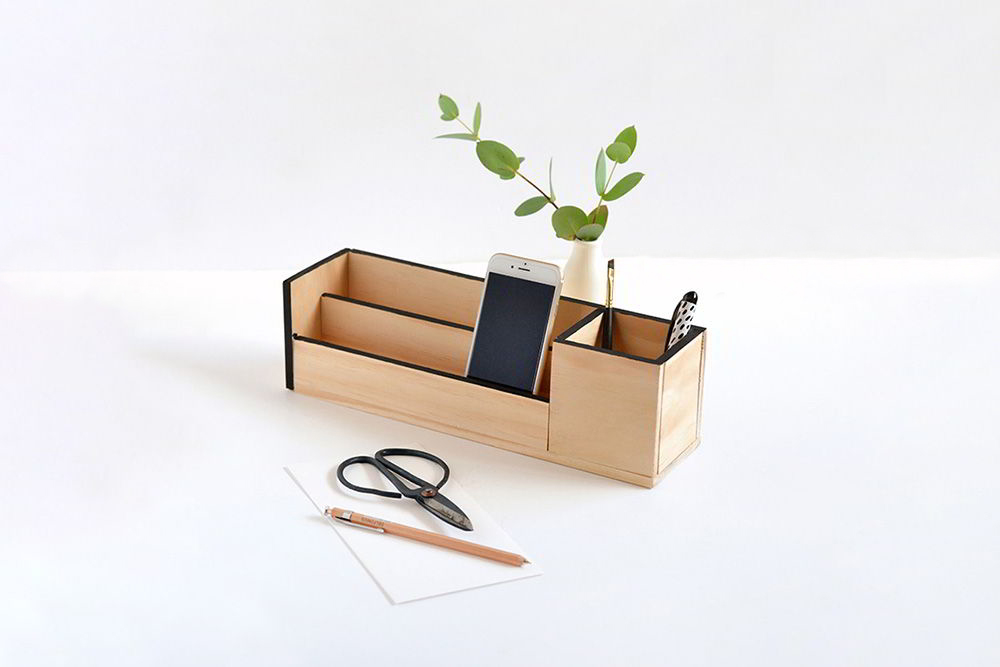 hộp đựng bút bằng gỗ handmade