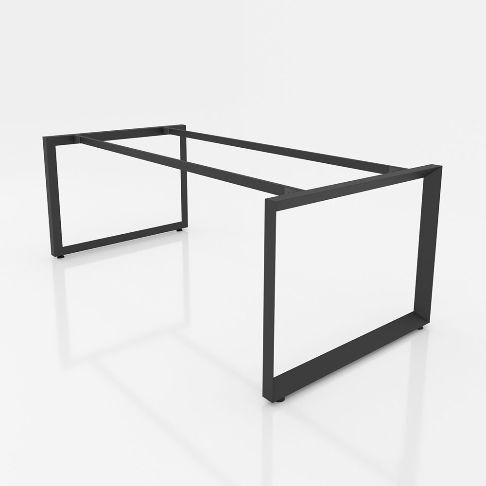 BHTG006 - Chân bàn họp 2000x1000 sắt tam giác quỳ lắp ráp ngàm