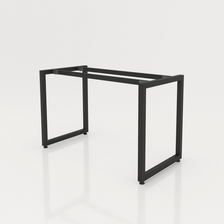 NVCV012 - Chân bàn nhân viên 1200x600mm sắt vuông quỳ 40x40 lắp ráp