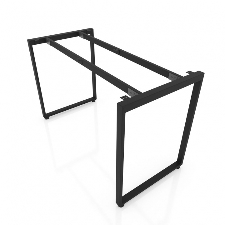 NVCN008 - Chân bàn nhân viên 1200x600 sắt 20x40 lắp ráp