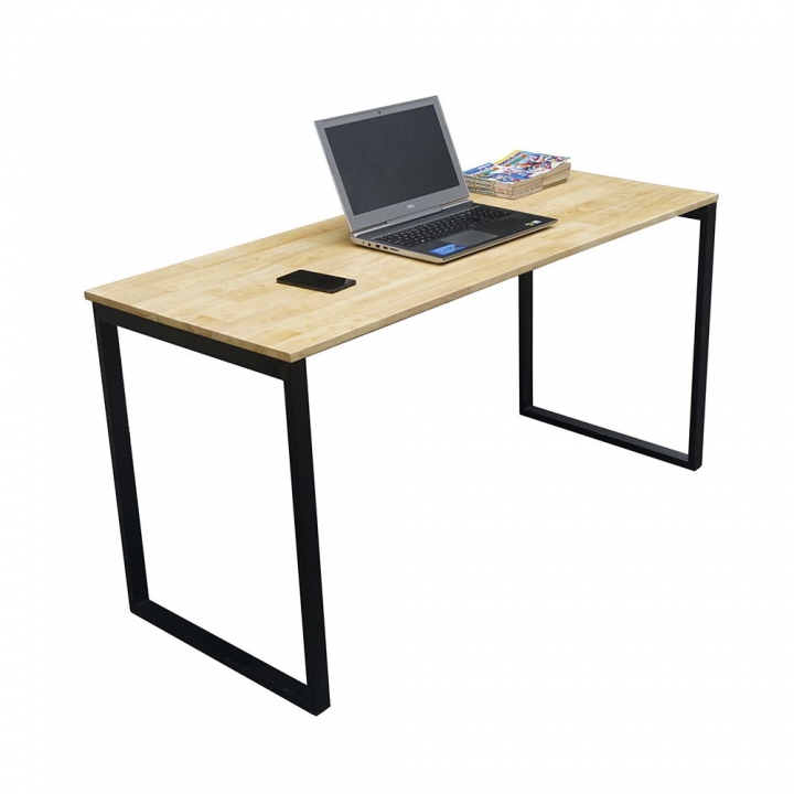 NVCN003- Chân bàn nhân viên sắt 25x50 cho bàn 140x70cm