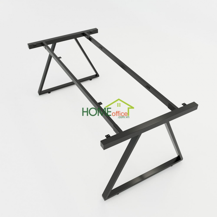 HBTH011 - Bàn họp 180x90 Trapeze II Concept lắp ráp
