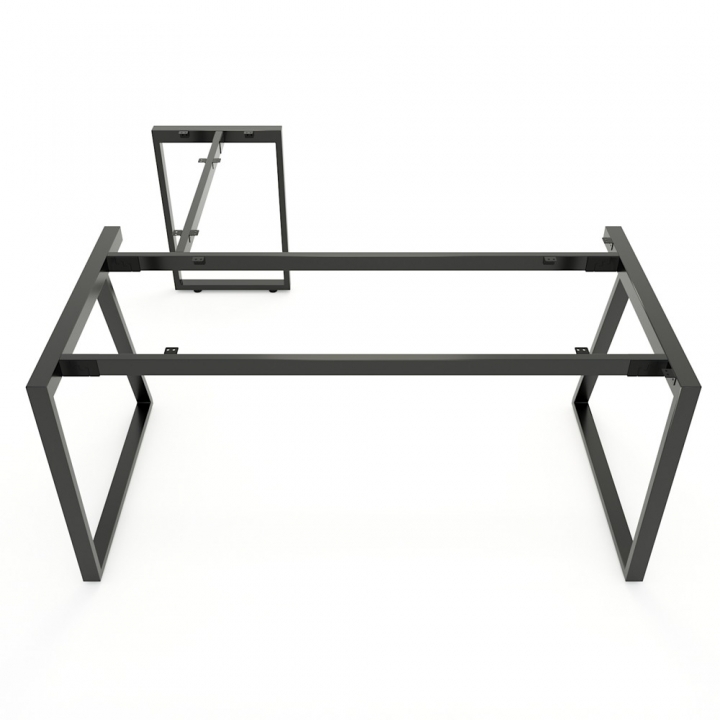 Chân bàn chữ L 160x160 hệ Trapeze II Concept lắp ráp - HCTH020
