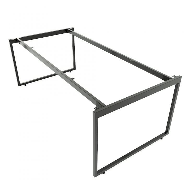 Chân sắt lắp ráp bàn 180x90cm hệ Slean HCSL022