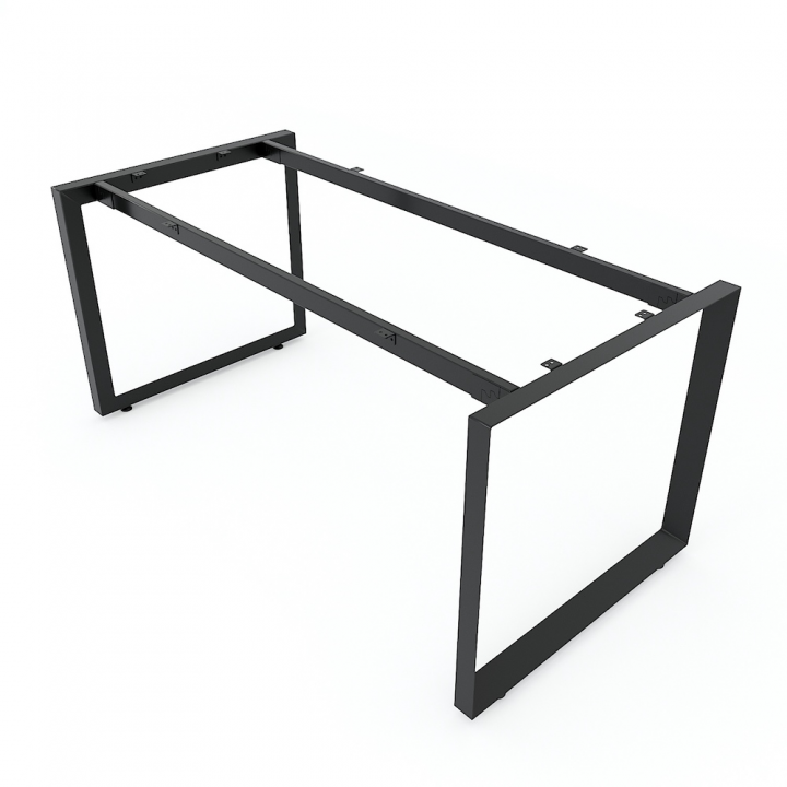 Chân sắt tam giác cho bàn 160x80cm hệ Trian II Concept - HCTG011